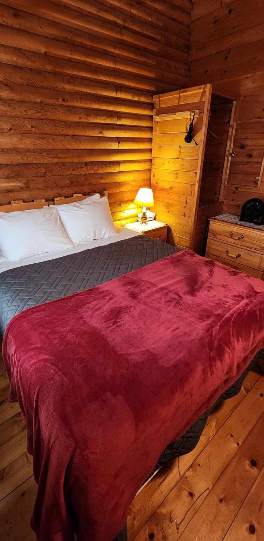 Cajun Cedar Log Cottages Margaree Forks Ngoại thất bức ảnh