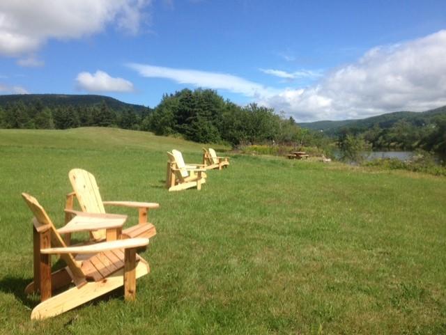 Cajun Cedar Log Cottages Margaree Forks Ngoại thất bức ảnh
