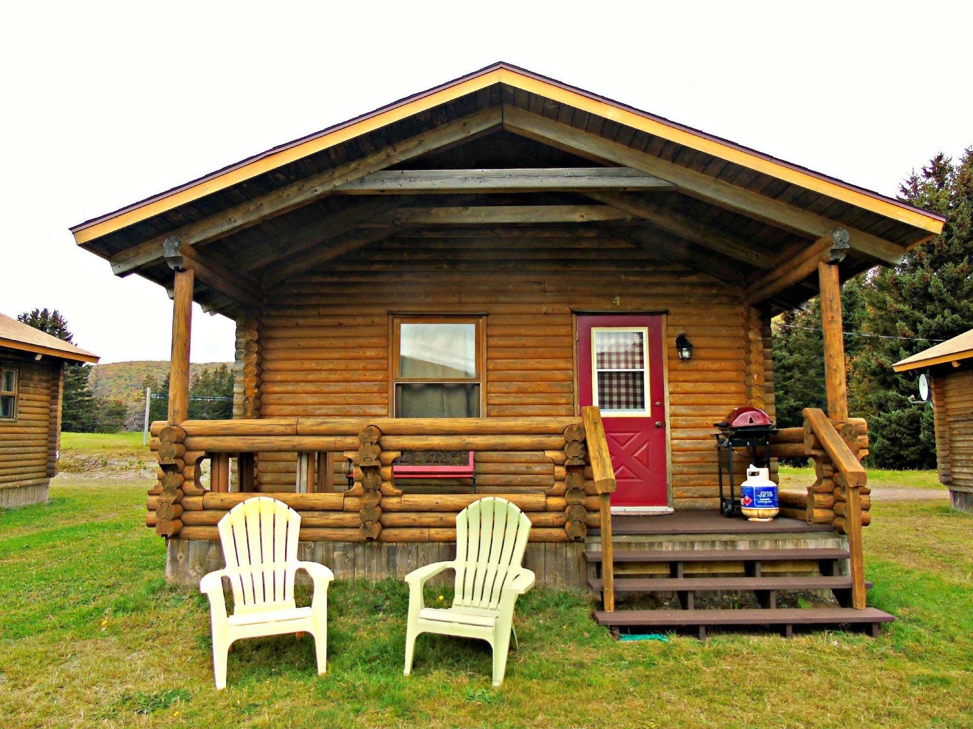 Cajun Cedar Log Cottages Margaree Forks Ngoại thất bức ảnh